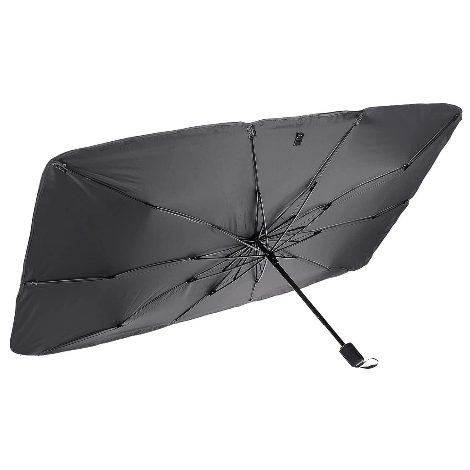 Premium Car Windshield Sun Shade Umbrella – Heat Protection Shield (All Cars Compatible)